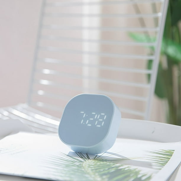 Noir Vendredi Offres 2022 TIMIFIS Alarm Horloge Home Essentials Carré Petite Alarm Horloge Lumineux Muet LED Multifonction Numérique Horloge Lumière