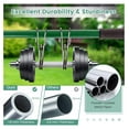 thumbnail image 3 of Lawn Leveling Rake, Heavy Duty Leveler Tool with 180° Rotatable Head & 67’’ Long Handle, Garden Rake for Yard Garden Golf Course, Soil Sand, Dirt Surfaces (30’’L x 10’’W), 3 of 7