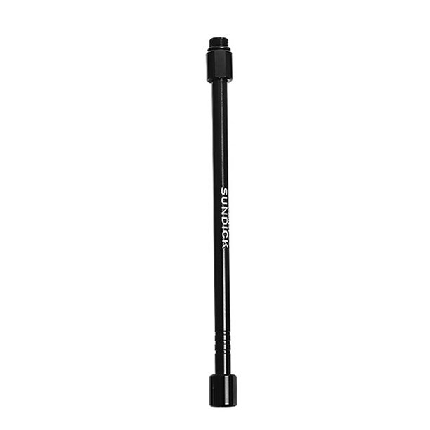 Tubo de extensión de lámpara SUNDICK, varilla de extensión de tanque de gas para acampar al aire libre (negro)