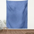 thumbnail image 3 of Floral Upholstery Fabric by the Yard, Abstract Continuous Pattern with Geometric Elements and Flowers, Decorative Fabric for DIY and Home Accents, Lavender Azure Blue by Ambesonne, 3 of 4