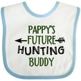thumbnail image 3 of Inktastic Pappys Future Hunting Buddy Boys or Girls Baby Bib, 3 of 4