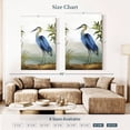 thumbnail image 4 of Elephant Stock Blue Heron Wall Art - Vertical Canvas Wall Art - Lobby Wall Decor - Animal Canvas - White And Brown Decor By Aimee Wilson - 32" x 48", 4 of 8