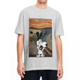 thumbnail image 1 of Camiseta de Snoopy y Charlie Brown de Peanuts, divertida camiseta de hip hop, camisetas de manga corta, camisetas de verano 100% algodón, camisetas de talla grande, 1 of 5