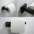 thumbnail image 3 of KRAUS Ventus? Bathroom Toilet Paper Holder, Matte Black Finish, 3 of 7