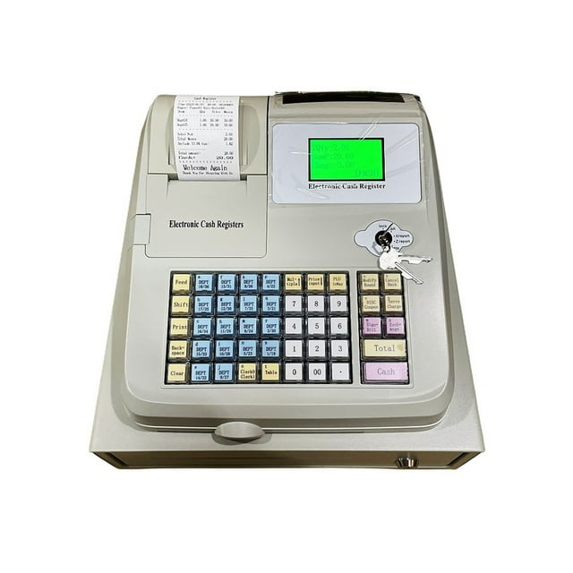 Electronic Cash Register, Fast Food Noodle Shop Convenience Store Cash Register ,Easy to Use