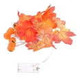 thumbnail image 3 of 1 cadena de luces de hoja de arce para decoraciones de Halloween., 3 of 3