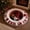 H, variant on Optical Illusion Christmas Rug, Round Santa Claus Visual Effect Doormat, Non Slip Holiday Floor Mat for Entryway Living Room, 60cm Winter Carpet, 23.62x23.62 inch