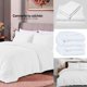 thumbnail image 3 of Juego de Cama Queen Bluelander, 6 piezas, Juego Completo Sábanas, Edredón y Funda Duvet, Blanco, 3 of 4