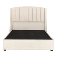 thumbnail image 2 of Cabecera Majestic Crema + Base Cama Matrimonial, 2 of 6