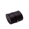thumbnail image 3 of Black Leather Velour Lined Snap Closure Single Watch Travel Case QGM13302, 3 of 3
