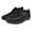 Black, variant on Men's Low-Top Casual Sneakers Lace up Breathable Fabric Lining Loafer Orthopedic Comfotable Ultralight Boat Thick Sole Shoes with Arch Support