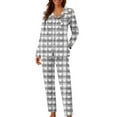 thumbnail image 3 of RKSTN St Patrick's Day Pajamas Set for Women Oversized Crewneck St Paddy's Day Lucky Shamrock Printed Loungewear Matching Sets Womens Casual Plus Size Loose Fits T Shirts and Pjs Pants 2 Piece Set, 3 of 8