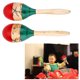 thumbnail image 3 of Maracas de madera duraderas: juguete educativo grande de 25 cm para niños, 3 of 10