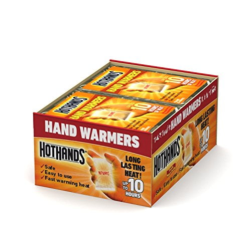 HotHands Hand Warmers Air-activated heat packs Up to 10 Hours Heat 120 Pack by HotHands