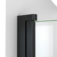 thumbnail image 3 of DreamLine SD-373472Q-09 Aqua-Q Swing 33 1/2 in. W x 72 in. H Frameless Shower Door in Satin Black, 3 of 5