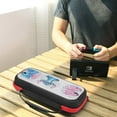 thumbnail image 4 of Estuche de transporte Stitch para Nintendo Switch, carcasa rígida, portátil, para viajes, bolsa de almacenamiento de juegos, 4 of 5