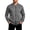 Dark Gray, variant on Mens Bomber Jacket Lightweight Casual Full Zip Up Long Sleeve Windbreaker Spring Fall Varsity Coat Jackets with Pockets