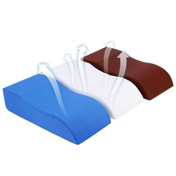 Langgg Foam Leg Elevated Pillows Leg Pillow Cushion Riser Elderly Bedridden Knee Pain Wedge Supporting Legs Injury Rest Sleeping Brown
