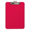 thumbnail image 2 of Unbreakable Recycled Clipboard, 1/4" Capacity, 8 1/2 X 11, Red | Bundle of 5 Each, 2 of 5