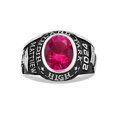 thumbnail image 2 of Order Now for 2025 Graduation, Freestyle Men's Celebrium Classic Oval Stone Class Ring, Personalized, High School or College, 2 of 6