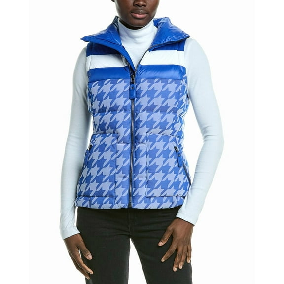 Spyder womens Eastwood Down Vest, l, Blue