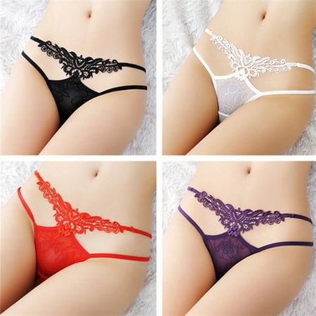 Hot Sexy Women Bandage Thongs V-string Panties Knickers Lingerie Underwear (Best Underwear For Hot Humid Weather)