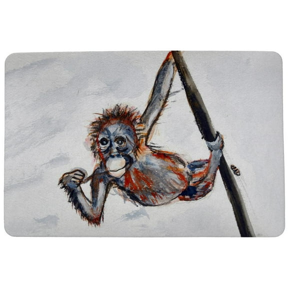 Betsy Drake Betsys Monkey 18 X 26 Inch Doormat