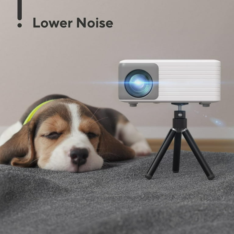 Overmax Multipic Veer Mini Proiettore Portatile 4K FullHD | 2000 Lumen, 200 Pollici, Wi-Fi Bluetooth, Android 9.0, Correzione Keystone, Cielo Stellato, Home Cinema