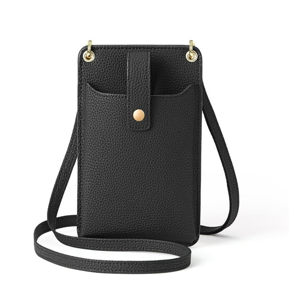 FALAN MULE Small Cell Phone Crossbody Bag Purse for Women, Lady Leather Wallet Purse