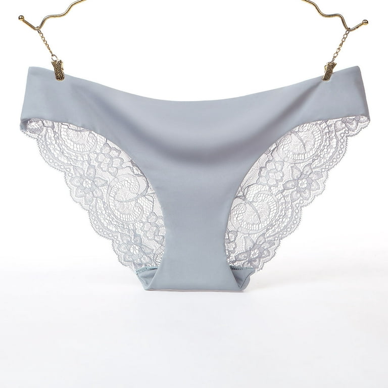 Aayomet Panties For Women Briefs Women Sport Style Underwear Breathable  Panties Word Ice Silk Thongs For Women,L S