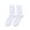 White, variant on 1 Pair Men's Casual Business Cotton Crew Socks Middle Tube Breathable Dress