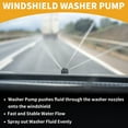 thumbnail image 3 of Windshield Washer Pump w/ Grommet Washer Fluid Pump for BMW 3 Series 1982-1994 No.61661380066, 3 of 6