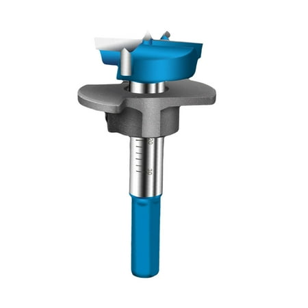 

35mm Adjustable Positioning Tungsten Steel Woodworking Hole Opener Solid Wood Laminated Wood Hole Opener