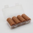 thumbnail image 2 of Hakitaroom Juego De 100 Fichas De Juego De Fichas De Póquer De Plástico Opaco Con Caja De Almacenamiento (Chocolate 1,58 Pulgadas), 2 of 5
