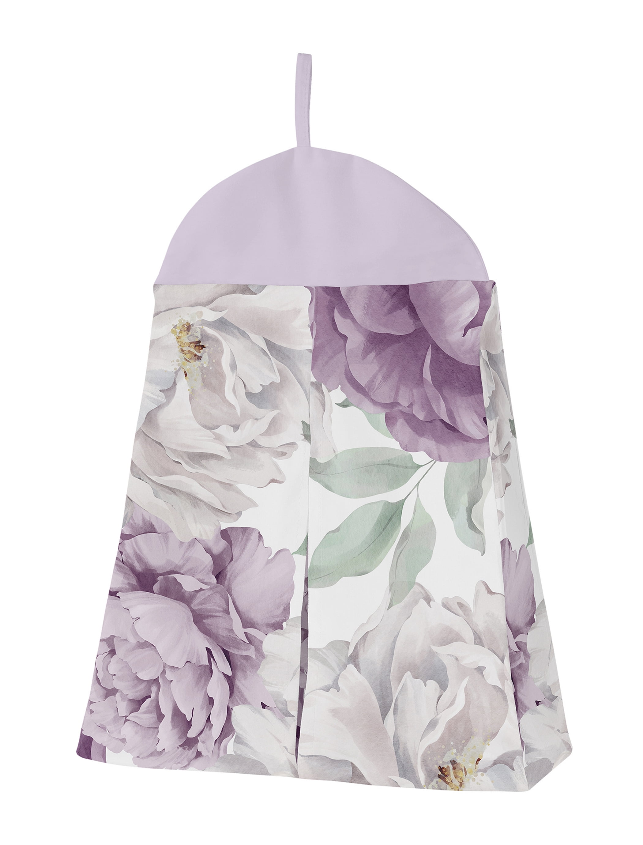 Sweet Jojo Designs Peony Floral Garden Girl Crib Bedding + BreathableBaby Breathable Mesh Liner