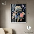 thumbnail image 5 of Moody Artichoke I Shadowbox Print Gothic Wall Decor by Art Remedy, White Frame, 36 x 45, 5 of 7