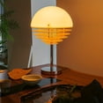 thumbnail image 2 of Sunset Orange Light Glass Acrylic Table Lamp - Modern glass lampshade dining table lamp, for dining rooms, bars, islands, balconies - Desktop lighting fixture, suitable for desks, dining tables, beds, 2 of 7