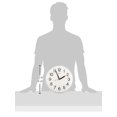 thumbnail image 5 of Seiko clock wall clock radio analog white KX301H SEIKO, 5 of 5