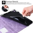thumbnail image 7 of Artyond Case for 2024 iPad Pro 11 Inch, Premium PU Leather Card Slots Case Multi-angle Viewing Stand with Auto Sleep/Wake Smart Case for iPad Pro 11 Inch (M4) 5th Generation 2024 Release, Purple, 7 of 7