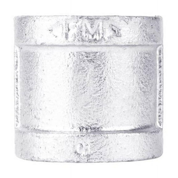 B&K 4306684 4 in. FIP Each x 4 in. D FIP Each Galvanized Malleable Iron Coupling