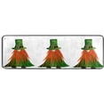 thumbnail image 5 of SKYSONIC 2'X6' Cute Green Leprechaun Runner Rug with Rubber Backing, Saint Patrick's Gnome Non Slip Entryway Rug Runner Washable Soft Area Rug Carpet for Hallway Bedroom Kitchen Decor, 5 of 6
