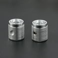 thumbnail image 5 of 6mm Black Silver Metal Volume Control Rotary Knobs For Knurled Shaft Potentiomet, 5 of 10