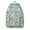Greenish-blue, variant on Graceful Boho Chic Backpack Featuring Paisley, Versatile School College Bookbag for Students, Dependable Laptop Daypack with Compartments, Great Gift for Women Teens