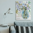 thumbnail image 2 of Stupell Industries Abstract Blue Pastel Floral Bouquet Organic Lines Canvas Wall Art Design by Kait Roberts, 36" x 48", 2 of 4