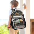 thumbnail image 7 of PVC Transparent Backpacks Clear Backpack for Travel and Outings Beautiful Deer Wearing A Crown, 7 of 7