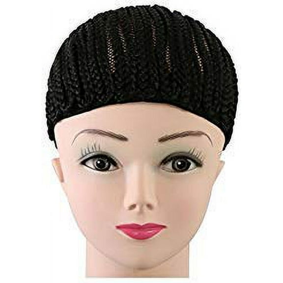 Braided Wig Cap Crochet Cornrows Cap Braided Wigs for Women Adjustable Crochet Wig Cap(Large Size)