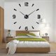 thumbnail image 2 of Injueey Reloj de pared 3D autoadhesivo analógico alimentado por elegante DIY funcionamiento silencioso hogar Oficina sala de estar relojes Decoración del hogar Negro Injueey HA067873-02, 2 of 5