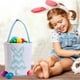 thumbnail image 4 of Bolsas de huevos de Pascua para niños, cesta de lona con algodón de azúcar, regalos de Pascua, cesta de conejo de Pascua, cesta de búsqueda de huevos de Pascua (azul), 4 of 6