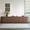 Dark Brown, variant on Rattan TV Stand for TVs up to 85, Modern Farmhouse Media Console with Solid Wood Legs, Large Entertainment Center for Living Room, Home Theatre, Black