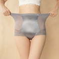 thumbnail image 5 of Gibobby Tangas de sexy para mujer Ropa interior de mujer Bikini sin costuras Ropa interior de encaje Media espalda que cubre bragas(Gris,XL), 5 of 5